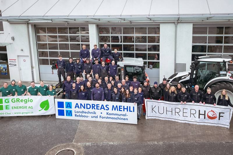 Gruppenfoto des Teams der Mehli Gruppe, 2024